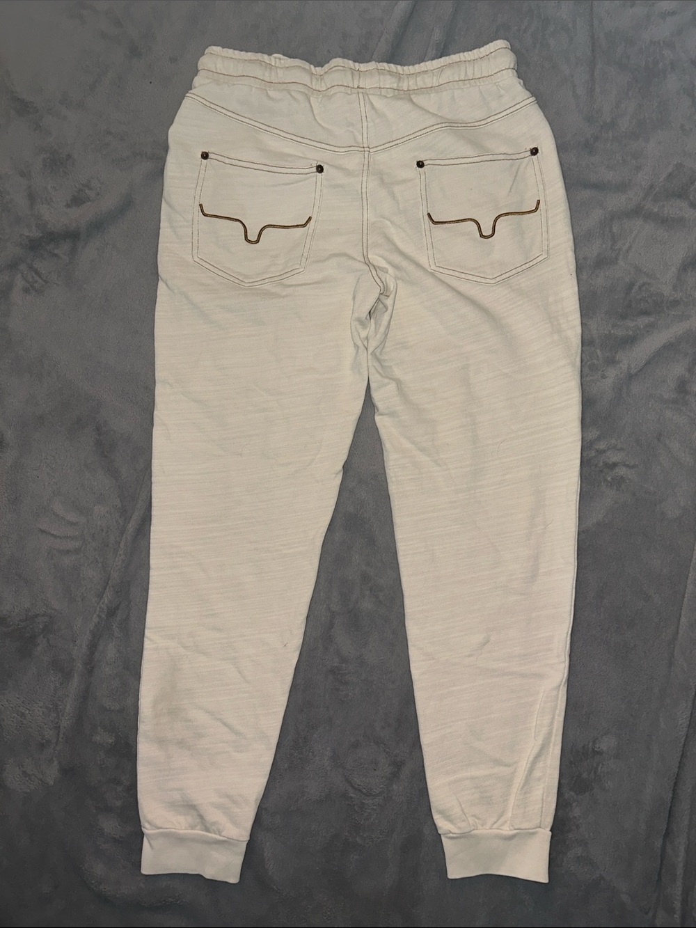 Kimes Ranch Cream Drawstring Joggers - Picture 4 of 5